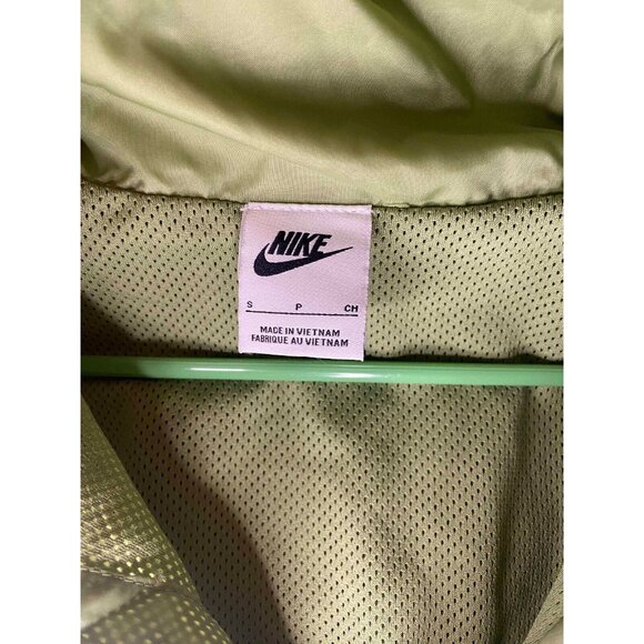 Nike Black Windbreaker Hoodie Lined Anorak 1/2 Zip Mens S Jacket DQ4910-334 - Picture 3 of 6